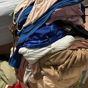 XL bin of expensive sexy elegant beautiful clothes women’s Small-Medium